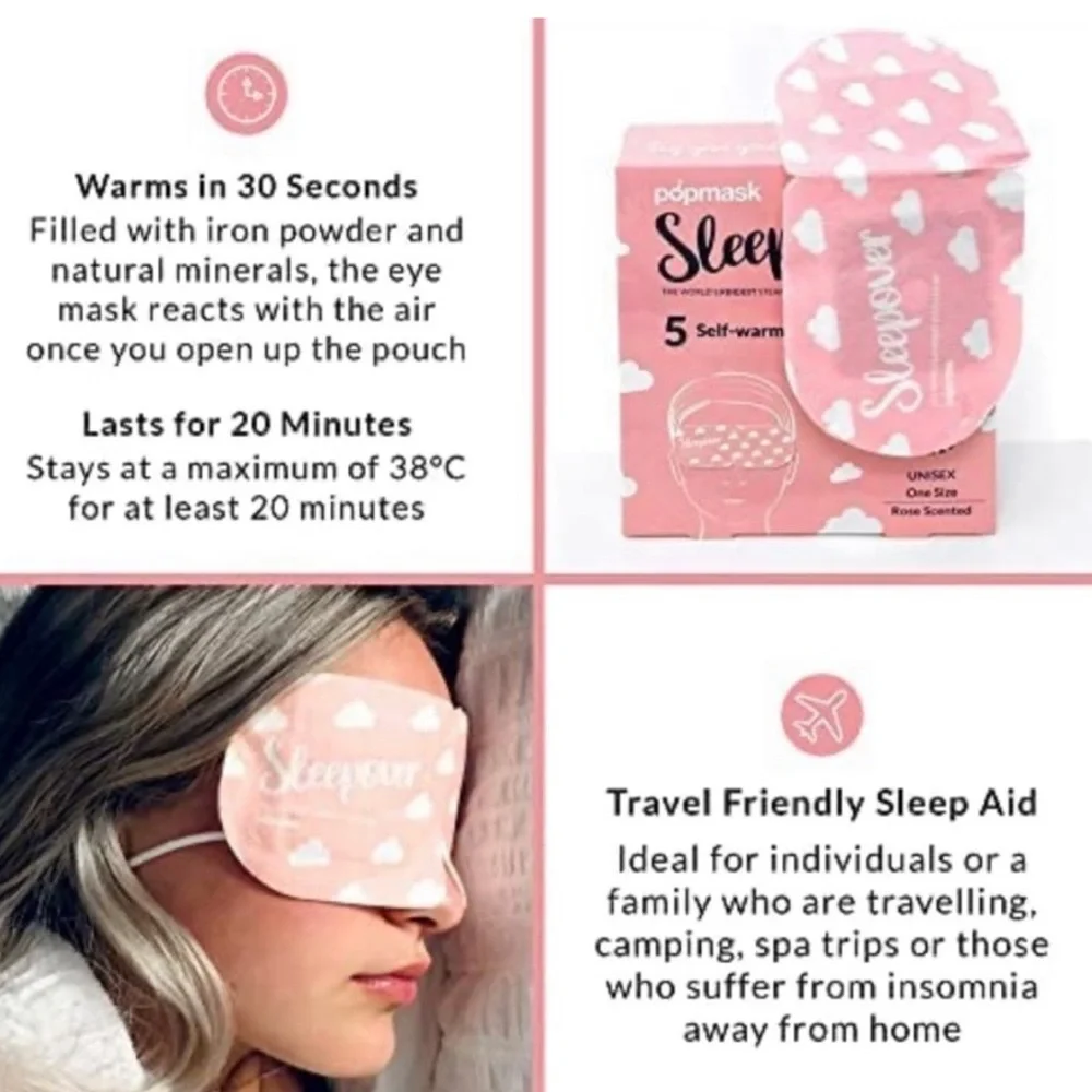 Popmask Sleepover Self Warming Eye Mask